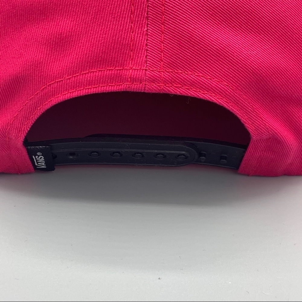 NEW Womens Vans Distort Snapback Hot Pink Cap Hat - Picture 5 of 6